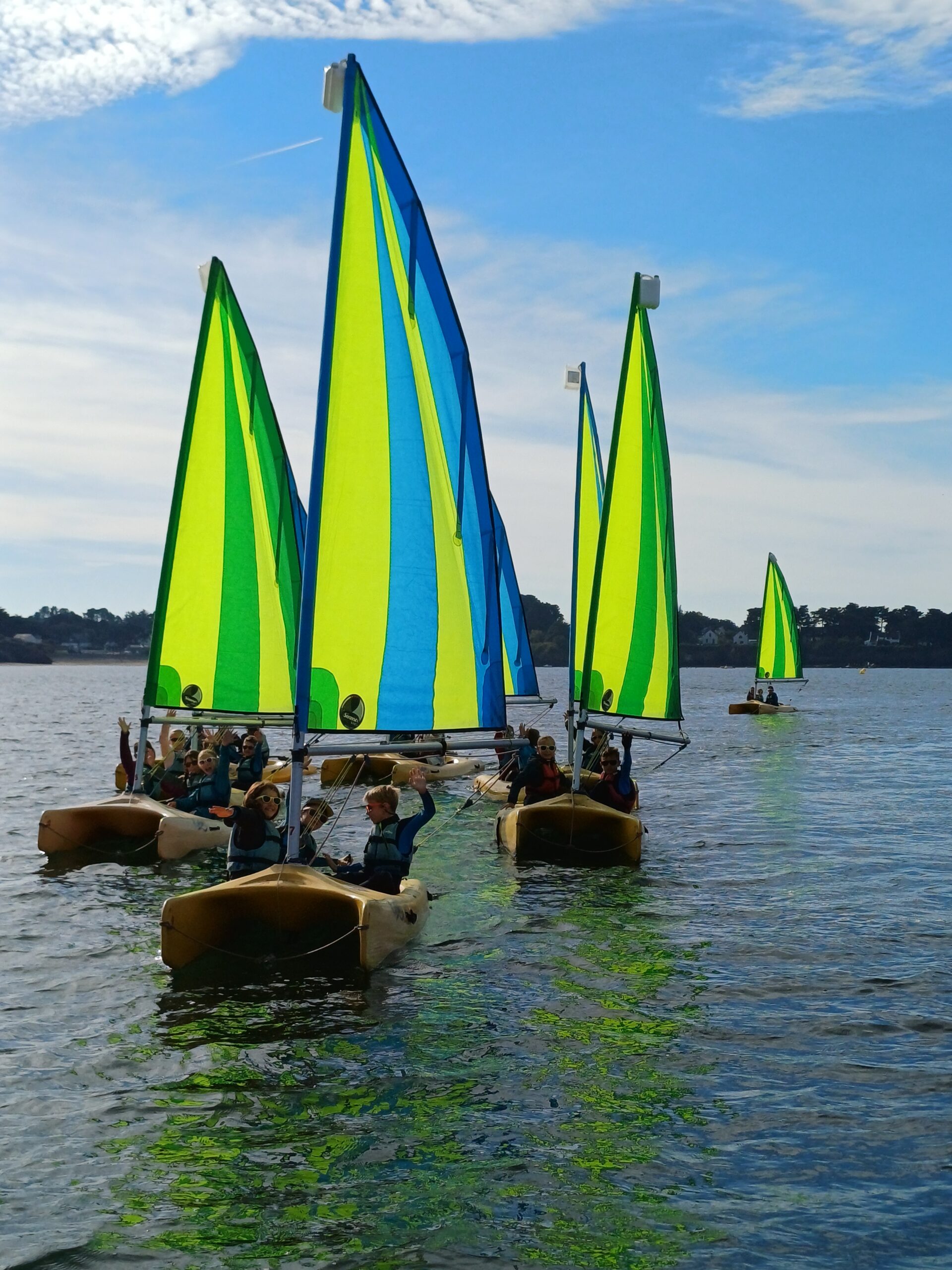 Troisième séance de voile en cm2